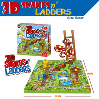 MAINAN EDUKASI ULAR TANGGA 3D SNAKE LADDER BAGUS MURAH KADO ANAK KEREN