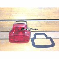 Stoplamp lampu belakang Vespa Super kepala bulat 66 Vemsa Taiwan