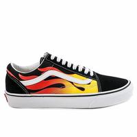 vans old skool flame shoes