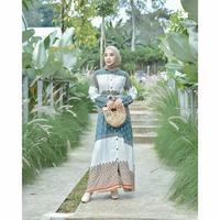 Jual TERBARU/TERMURAH BAJU GAMIS MUSLIM WANITA DRESS KATUN RAYON ...