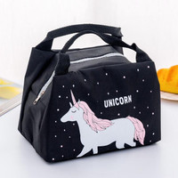 Tas Bekal Cooler Bag Supermarket Makan Anak Tahan Panas Korea Karakter