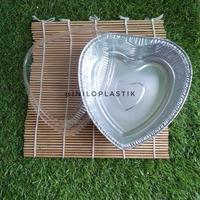 Alumunium foil Love OX1233 + Tutup / Aluminium foil Cup Ox-1233 +tutup