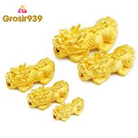 bahan gelang pixiu sedang lapis emas