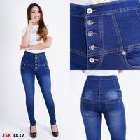 Jual High Waist Skinny Jeans Model 