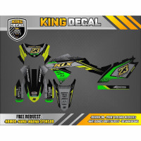 DECAL KLX BF 150L FULL BODY (COD) BISA GANTI NOMOR NAMA WARNA SPONSOR