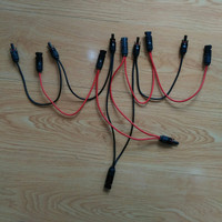 1 Set Sepasang MC4 Connector Konektor Cabang 5 5In1 Solar Panel 1,5mtr
