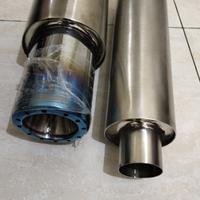 knalpot mobil racing HKS gronel + resonator bass bulat