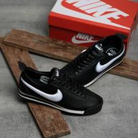 Nike Cortez de piel Negras y Blancas - nike air alarm size us 10 year rate  list images - BabylinoShops