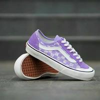 vans purple black
