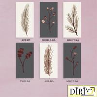 Hiasan Dinding Tropical Blossom Home Decor Bunga Sakura Minimalis