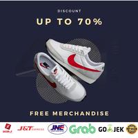 Sepatu Nike Daybreak White Swosh Red ORIGINAL