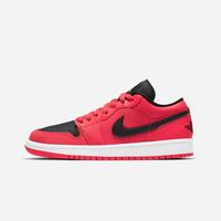 jordan 1 black red low