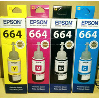 Tinta Epson 664 For Ink Printer L100/L120/L200/L210/L220/L310/L360