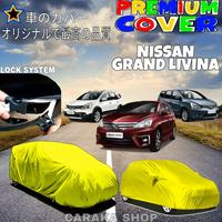 Sarung Mobil NISSAN GRAND LIVINA Full KUNING Body Cover Livina PREMIUM