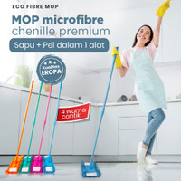 Eco fibre mop microfibre alat pel multifungsi