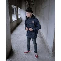 Jaket Parka canvas Steal pria original GRZ model terbaru dan terlaris