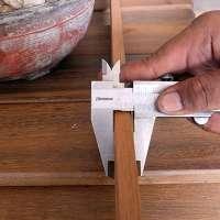 Papan Kayu Ulin Kalimantan 1,25CM x 5CM x 200CM