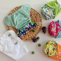Clodi Ningrat Front Snap Cloth Diaper Popok Kain Bayi Baby
