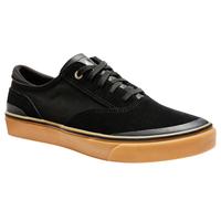 black skateboard shoes
