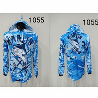 Baju Mancing H1055 Kaos Topi Hoodie Fishing Jersey
