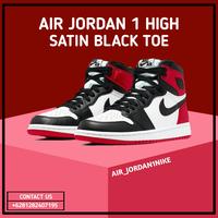 Jual Jordan Black Toe Satin Model \u0026 Desain Terbaru - Harga June 2022