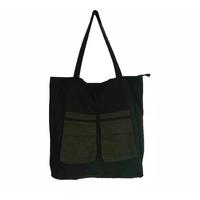 Canvas tote bag with zipper cotton bag for women women tote bag durable fashionable bag with pocket reusable teacher tote bag