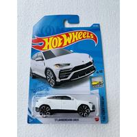 2021 Hot Wheels Case H WHITE '17 Lamborghini Urus #64 HG1 2021 Hot Wheels Case H WHITE '17 Lamborghini Urus #64 HG1