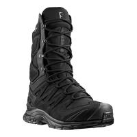all black salomon boots