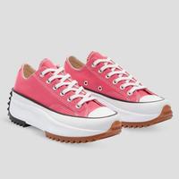 converse all star low trainers grey pink