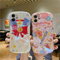 Casing iPhone Softcase 12 Mini / Pro / Pro Max Max Cute Sailor Moon