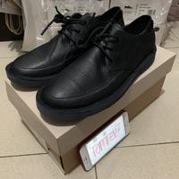 grey leather sneakers