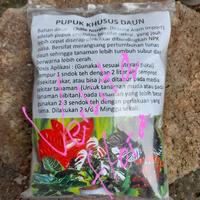 Pupuk Khusus Daun untuk semua jenis t2naman
