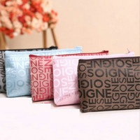 Korean Cosmetic Bag / Tas Kosmetik Korea Motif Abjad