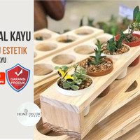 Hiasan Pot Kayu Estetik Minimalis SerbagunaHiasan Pot Kayu Estetik Min