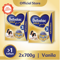 Bebelac Gold 3 Vanila 700 gr x 2