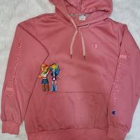 Jual Hoodie Champion Pink Model 