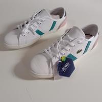 lacoste silver shoes