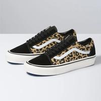 vans old skool v leopard