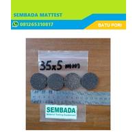 Batu Pori Porous Stone Dia 35 x 5mm