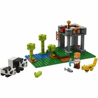 Minecraft The Panda Nursery Mainan Balok susun