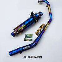 Knalpot Racing Bluemoon ORI Raptor untuk CBR 150R Facelift