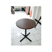 Meja Makan Bulat Diameter 60 Meja Cafe