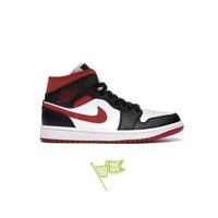 jordan 1 red white mid