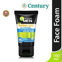 GARNIER MEN TURBO LIGHT OIL CONTROL COOLING FOAM / FACIAL WASH MEN