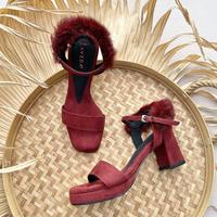 Jual Heels Maroon Murah \u0026 Terbaik 