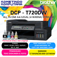 T720DW Brother Printer Ink Tank Print Scan Copy Duplex ADF Wi-Fi T720