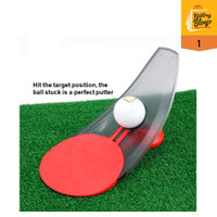 Golf Putting Hole Target Hit Training Aid Pressure Lubang