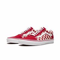 red checkered vans platform