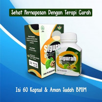 Kapsul Sigurah Obat Herbal Peluruh Dahak Gurah Pernafasan Dan Batuk