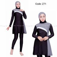 Baju renang muslimah dewasa/pakaian renang perempuan remaja muslim